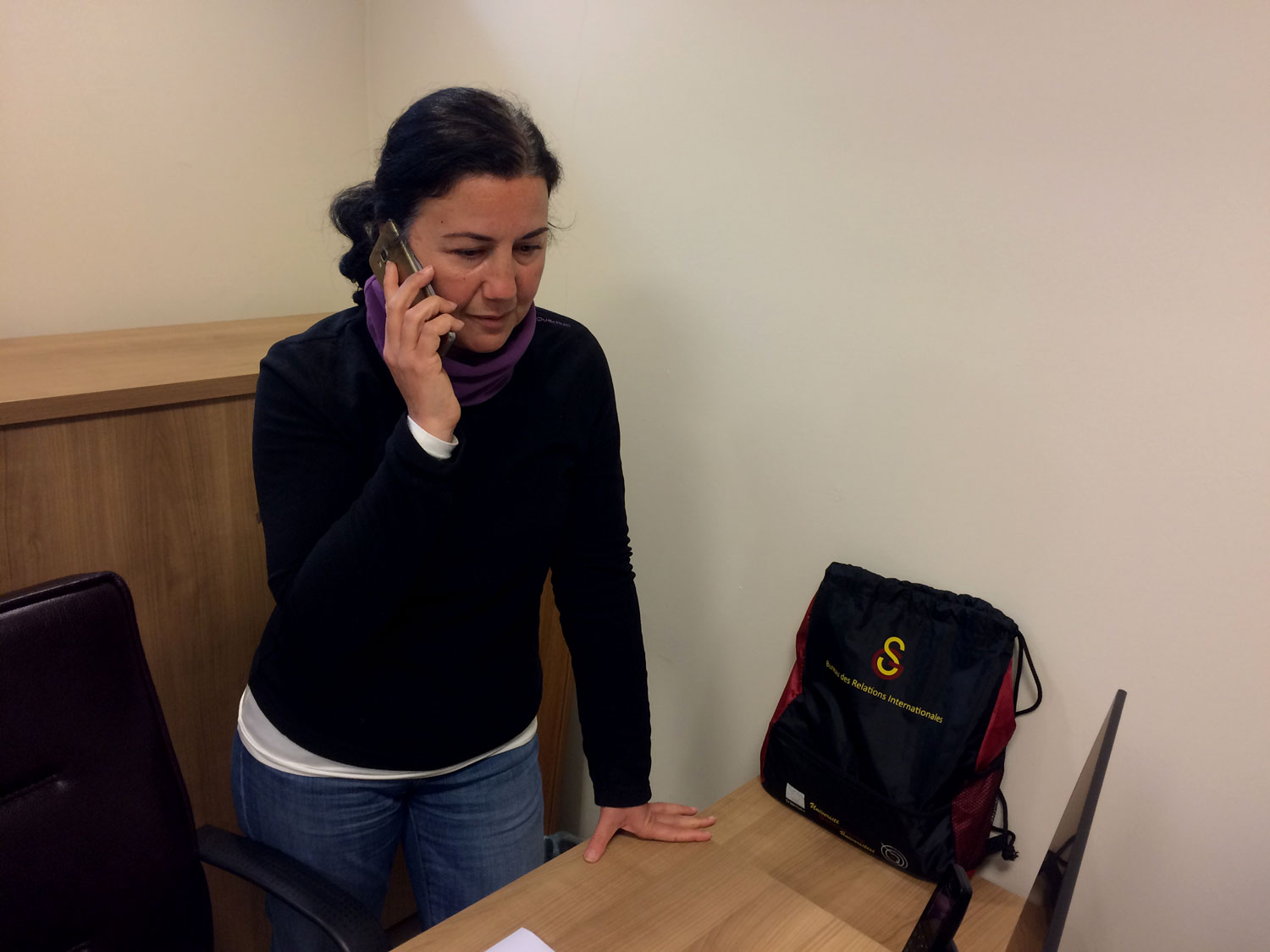 Esra Atuk est très occupée par ses fonctions de coordinatrice Erasmus