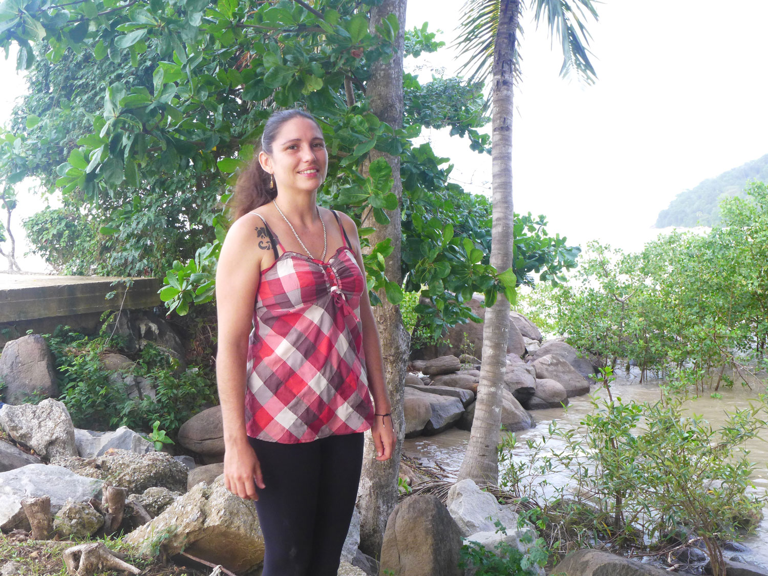 Margot TRAIMOND, à Cayenne lors de l’interview