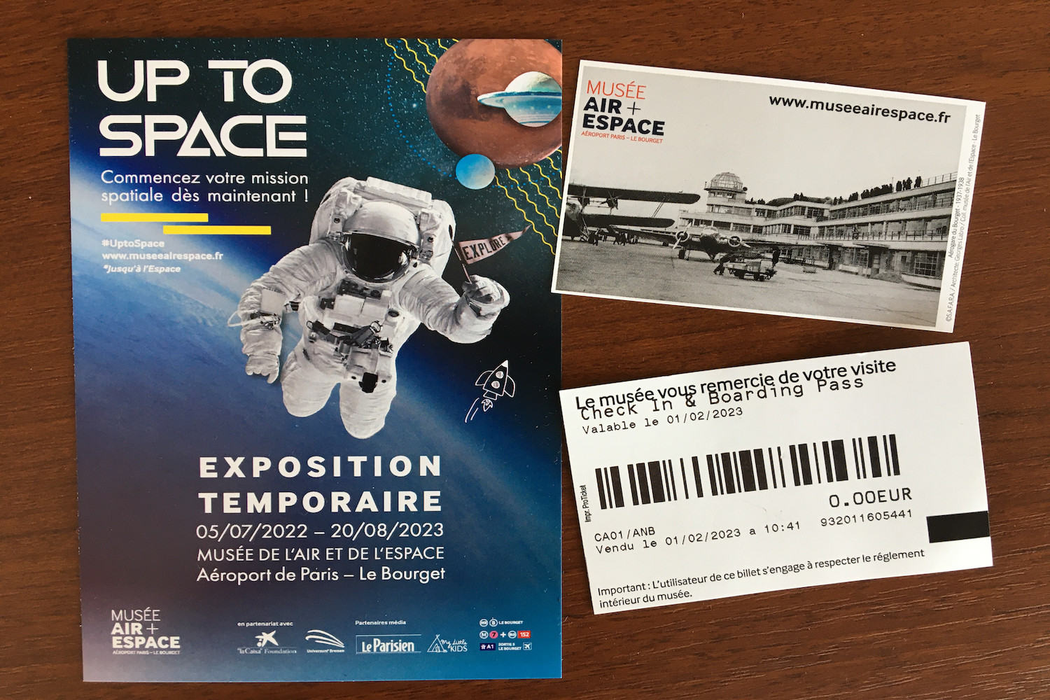 Les tickets d’entrée pour le musée © Globe Reporters
