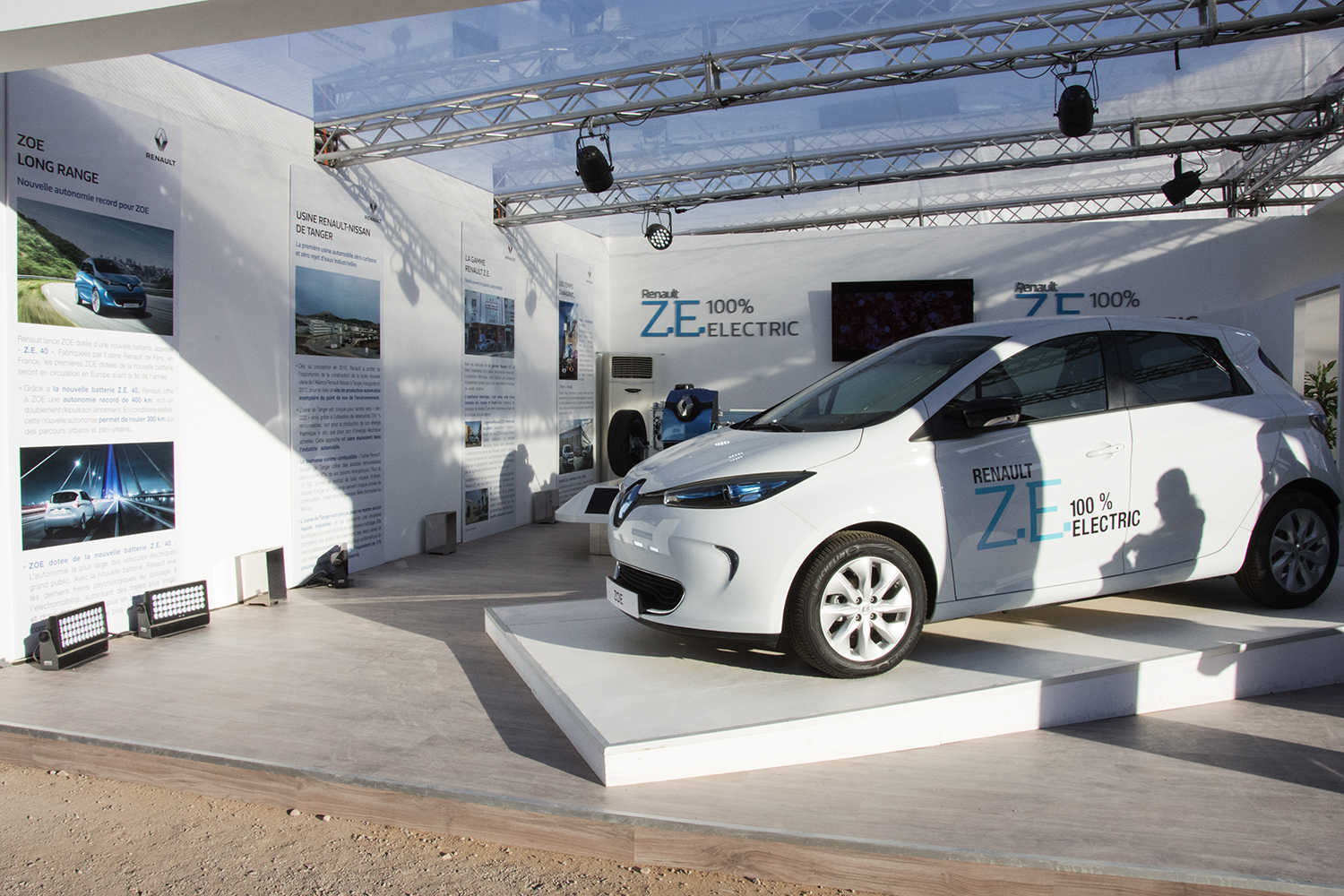 Le stand de la marque française en Zone Verte de la Cop22
