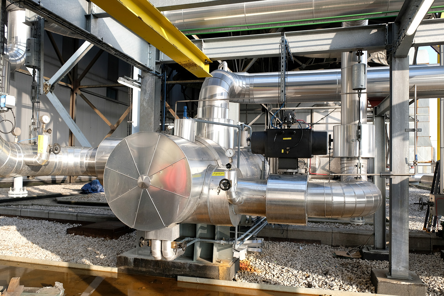 Le réseau de chaleur ainsi produit est transformé en électricité et alimente les réseaux de chauffage de la MEL © Globe Reporters
