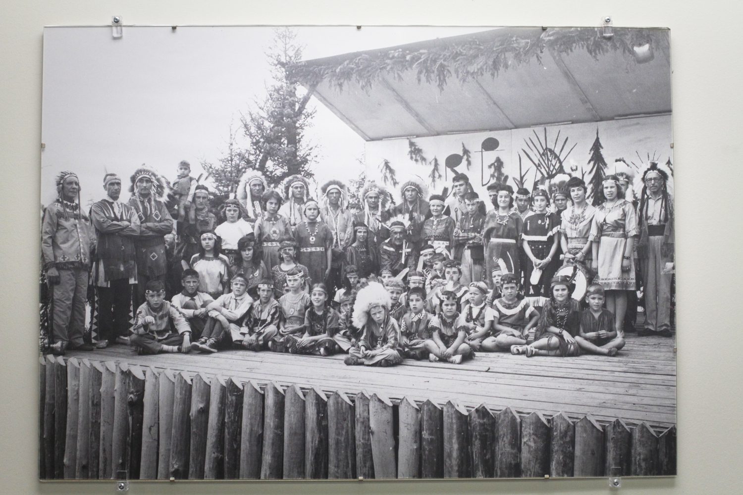 Une fête traditionnelle dans les années 1960.