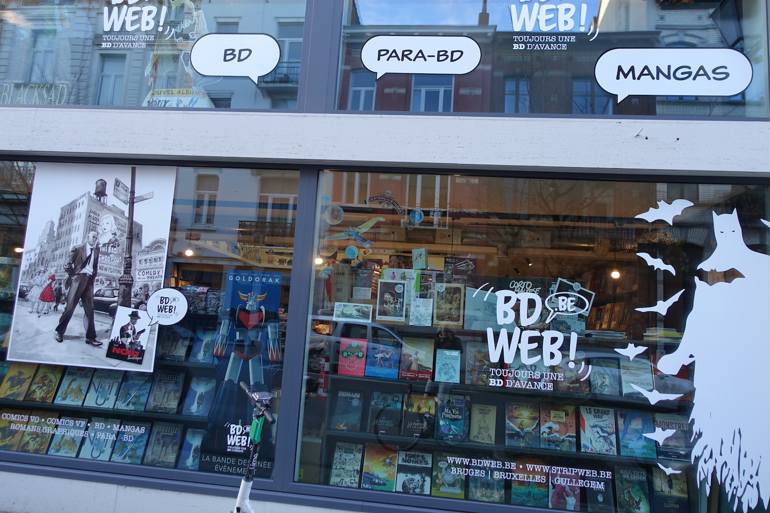 Les librairies consacrées à la BD sont très nombreuses © Globe Reporters