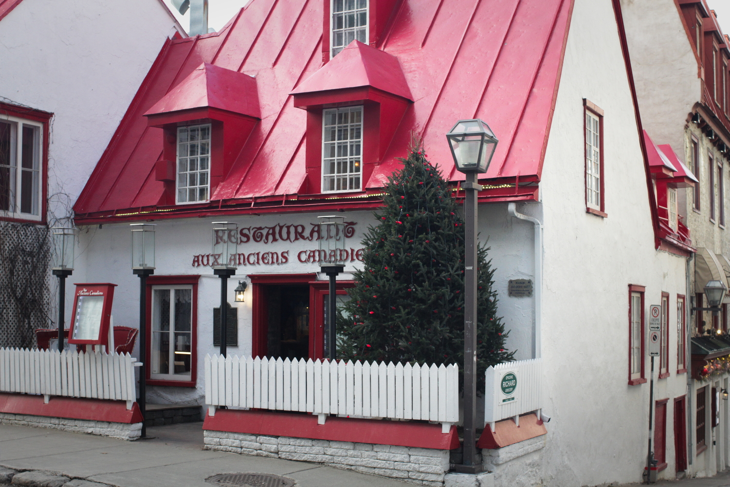 La plus vieille maison du Québec, construite en 1675.