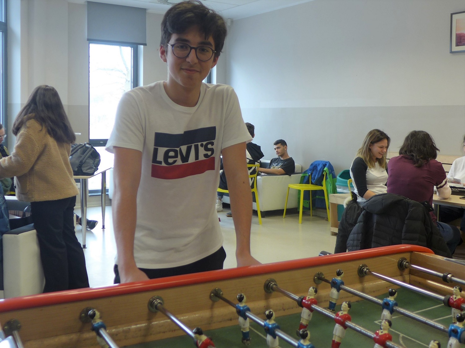 Albert, élève en terminale scientifique.