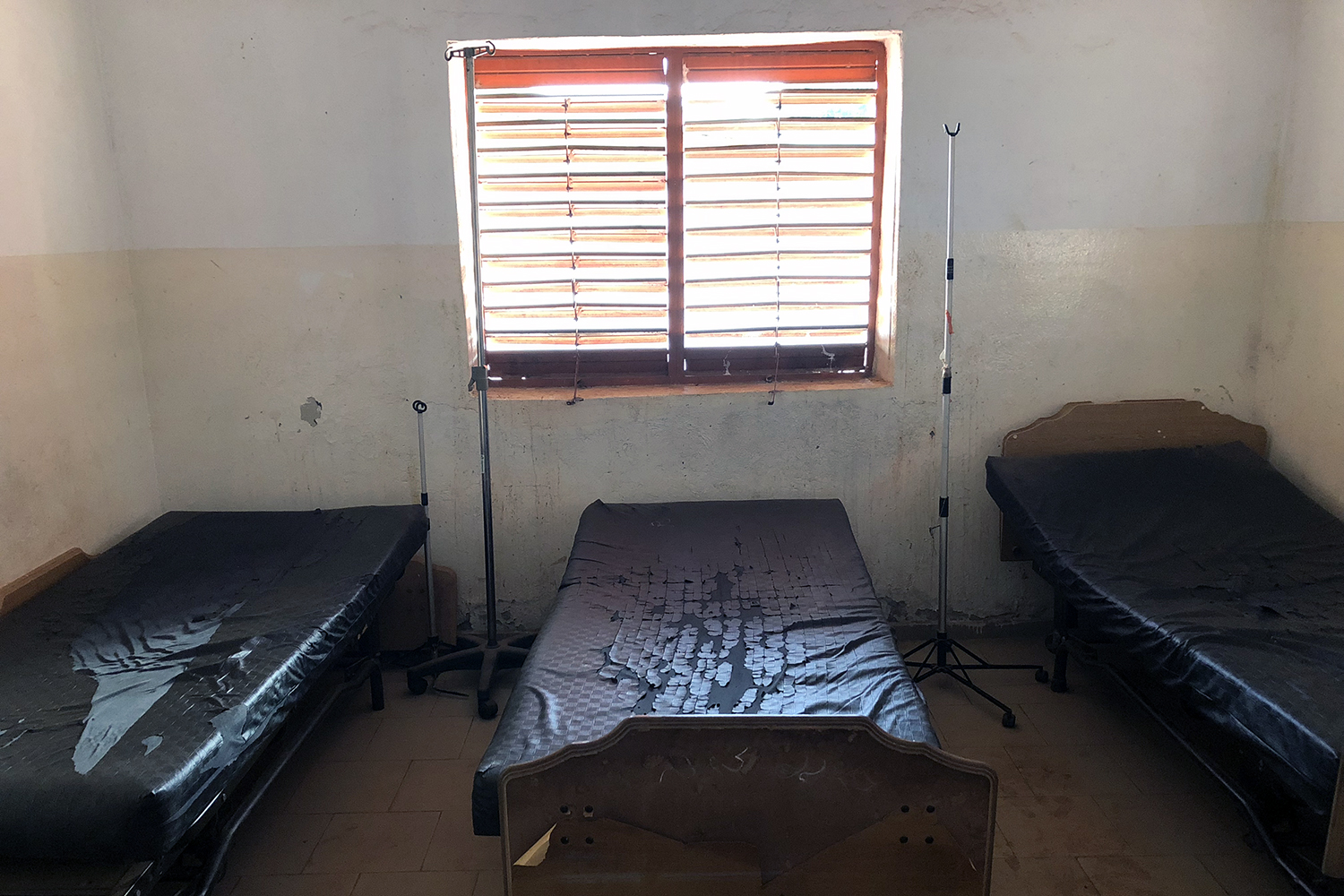 La salle d’observation du centre de santé de N’Zo.