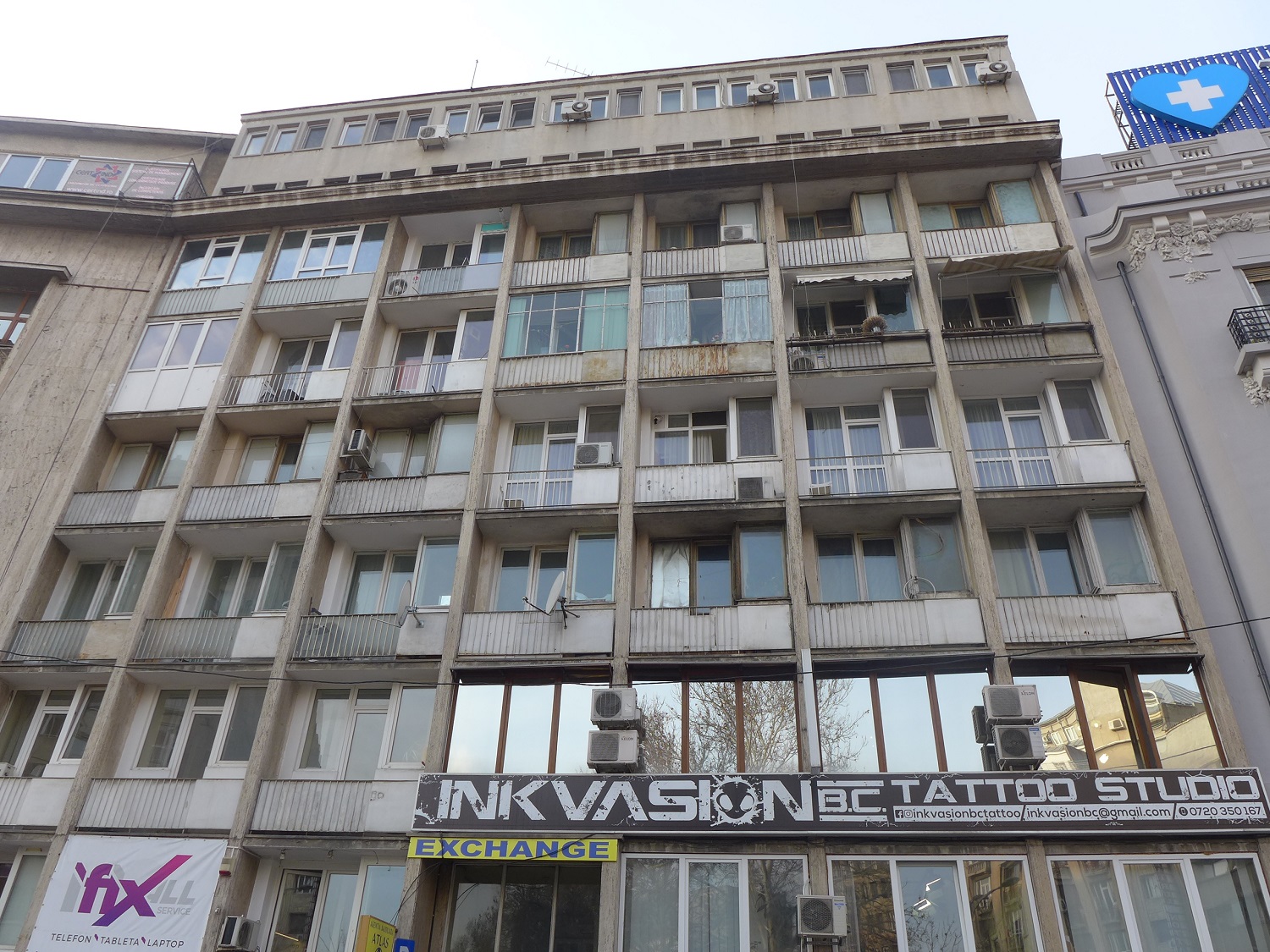 L’immeuble dans lequel se situait l’un des appartements que j’ai loués. 