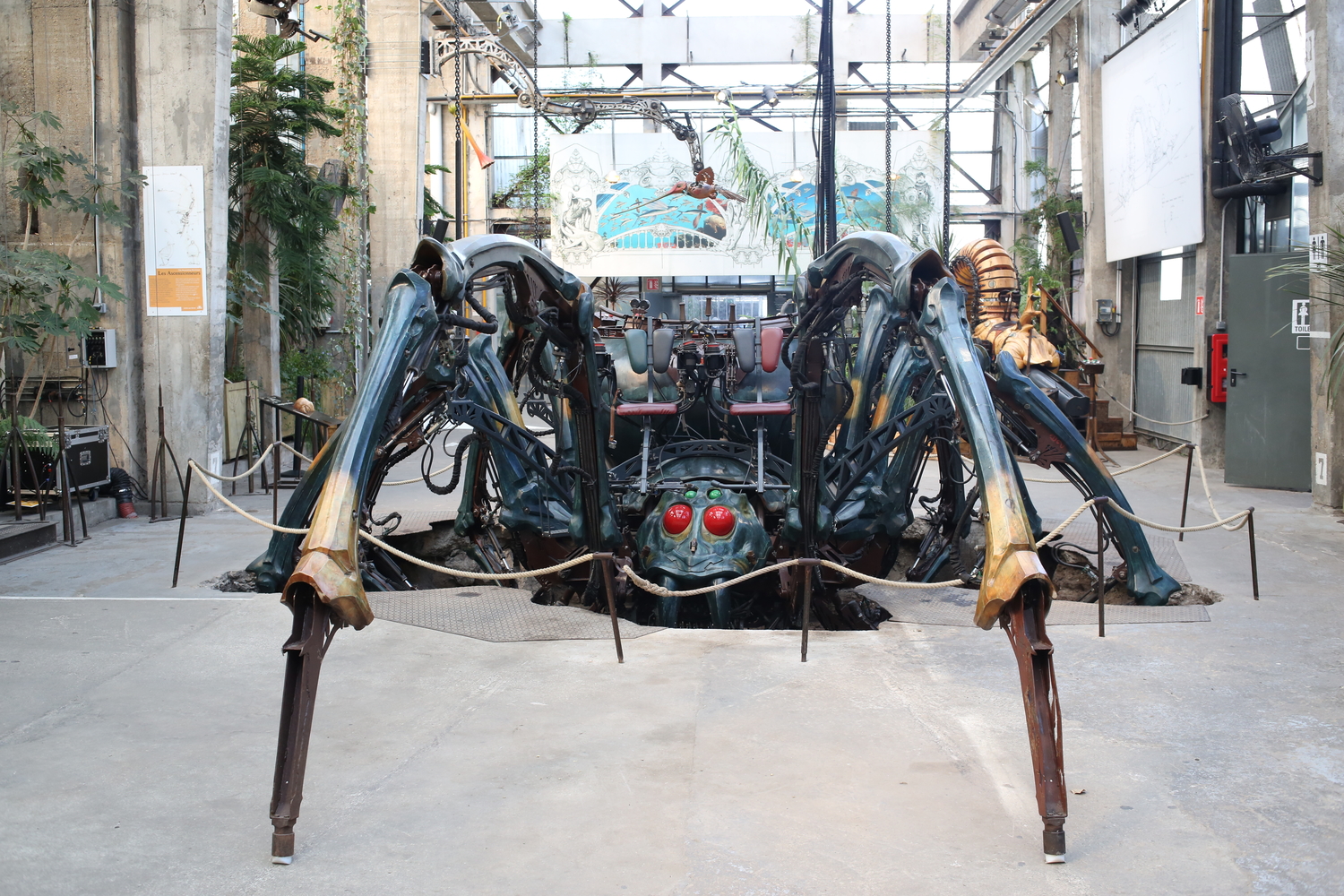 L’araignée, une des principales attractions de la Galerie © Globe Reporters